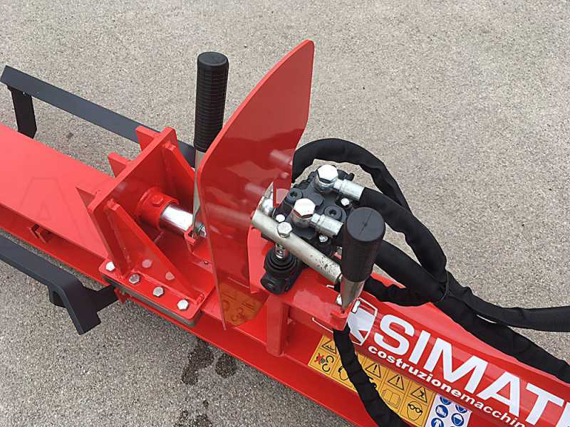 Simatech S350 – Liegender Holzspalter für Traktor – 35 t – Kolbenhub 800 mm